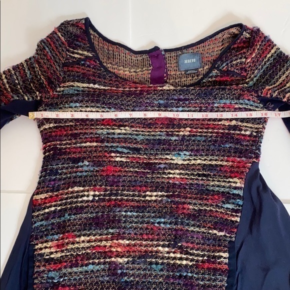 Anthropologie Maeve Mixed Media Dress - Picture 6 of 7